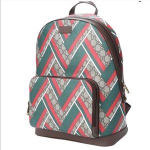 Original Gucci chevron backpack . New condition